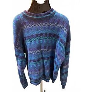 Vintage Studio Ramie Cotton Knit Sweater L